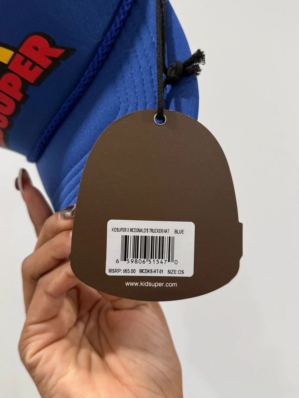 KidSuper x McDonald’s Trucker Hat with Soccer Graphic